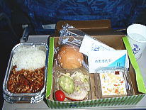 中国西南航空機内食